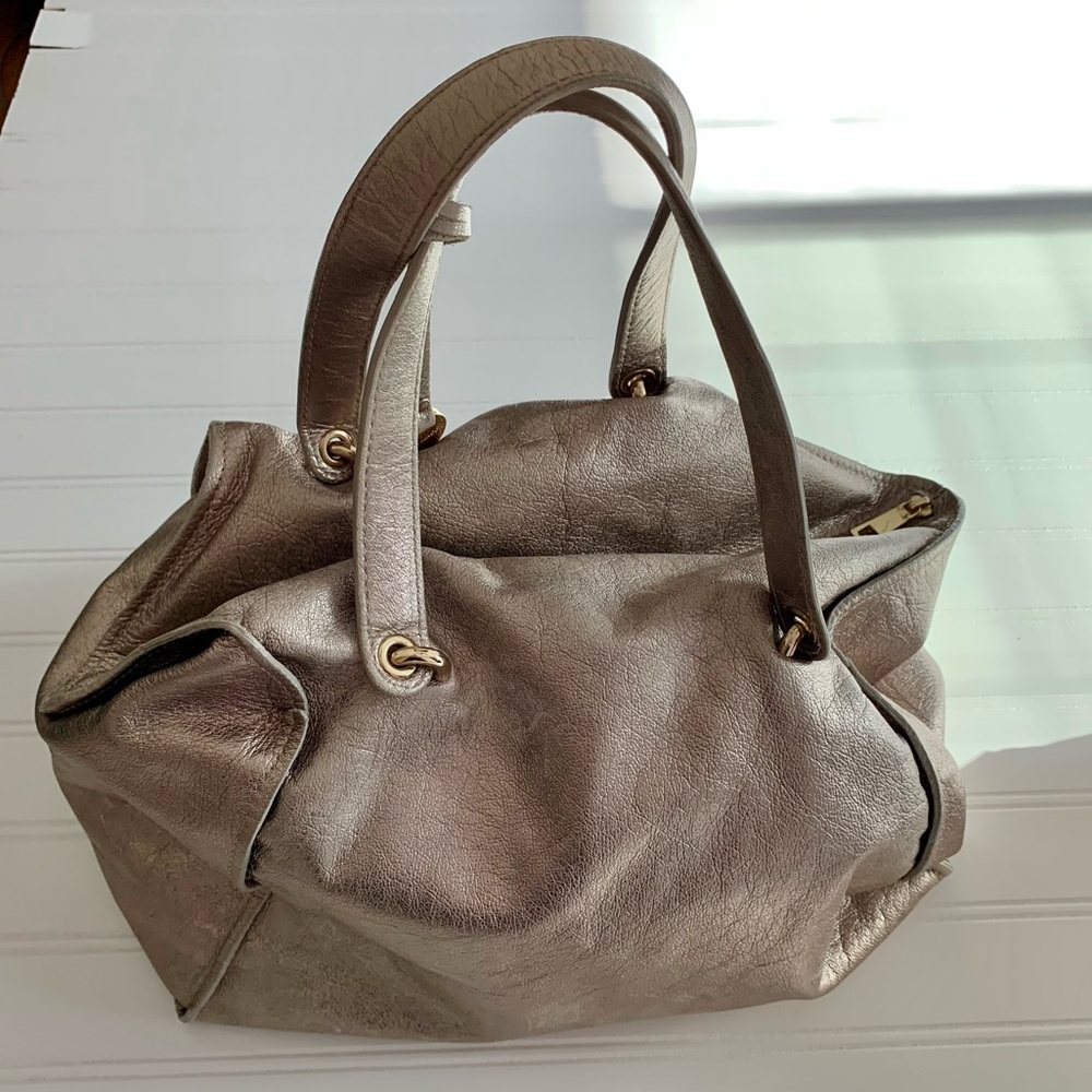 Laura Di Maggio leather hobo handbag purse